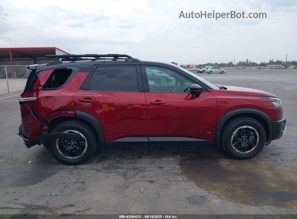 5N1DR3BD3PC272748 2023 NISSAN PATHFINDER Red Rear interior view