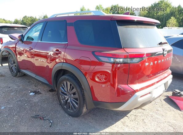 5N1DR3CB3PC214684 2023 NISSAN PATHFINDER Red Հետևի ձախ