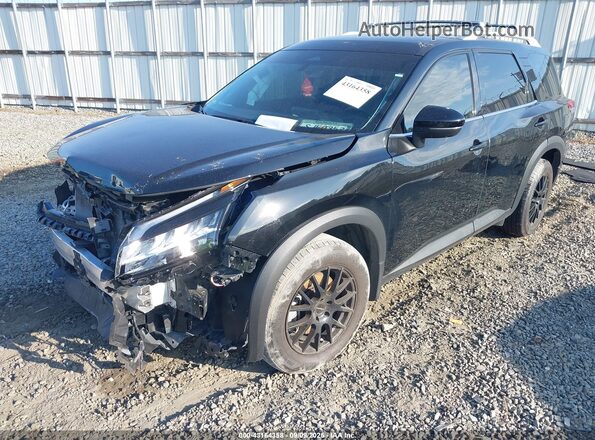 5N1DR3CC0RC207140 2024 NISSAN PATHFINDER Black Vista tres cuartos delantera izquierda
