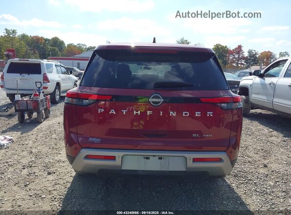 5N1DR3CC2PC208707 2023 NISSAN PATHFINDER Maroon 