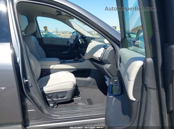 5N1DR3CCXPC219163 2023 NISSAN PATHFINDER Gray წინა სალონის ხედი