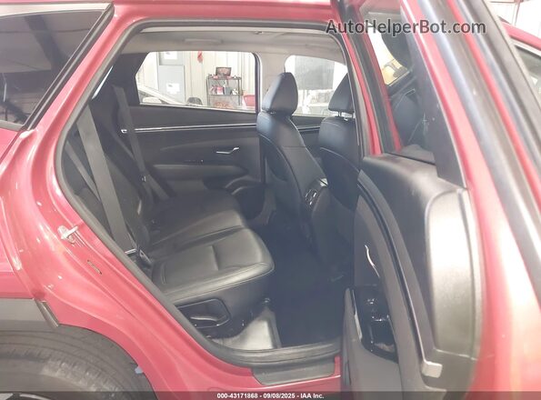 5NMJCCAE8NH096202 2022 HYUNDAI TUCSON Red Vista de la etiqueta del VIN
