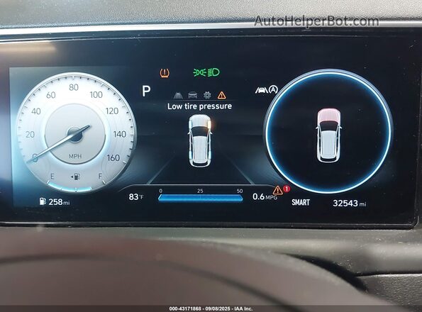 5NMJCCAE8NH096202 2022 HYUNDAI TUCSON Red Vista de los asientos traseros