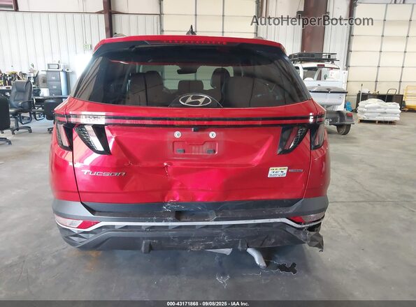 5NMJCCAE8NH096202 2022 HYUNDAI TUCSON Red 