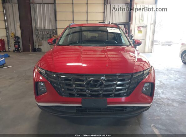 5NMJCCAE8NH096202 2022 HYUNDAI TUCSON Red Vista del cuadro de instrumentos