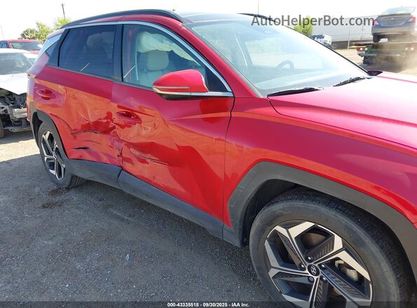 5NMJE3AE6NH065198 2022 HYUNDAI TUCSON Красный Вид спереди