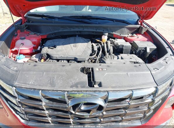 5NMJE3AE6NH065198 2022 HYUNDAI TUCSON Красный Вид сзади