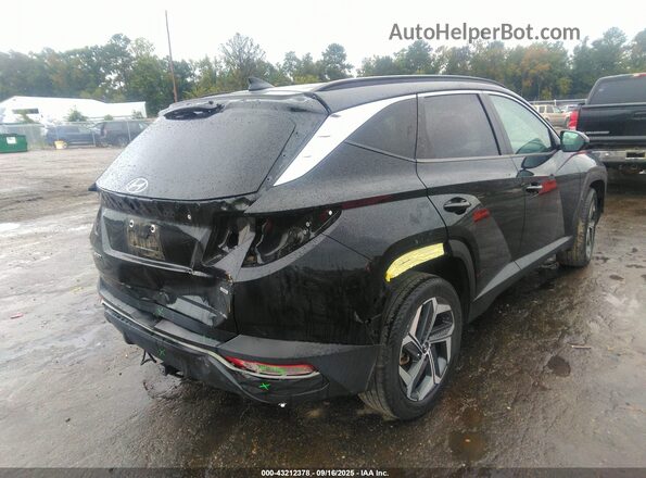 5NMJFCAE3NH097250 2022 HYUNDAI TUCSON Black Tył prawy