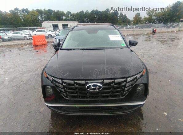 5NMJFCAE3NH097250 2022 HYUNDAI TUCSON Black Widok wnętrza z tyłu