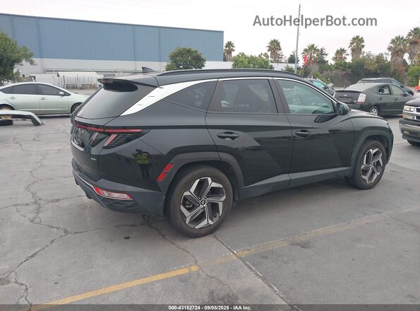 5NMJFCAE4NH113942 2022 HYUNDAI TUCSON Черный Задняя правая четверть