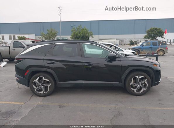 5NMJFCAE4NH113942 2022 HYUNDAI TUCSON Черный Вид задней части салона