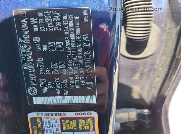 5NMMCDTC1SH021996 2025 GENESIS GV70 Blue 