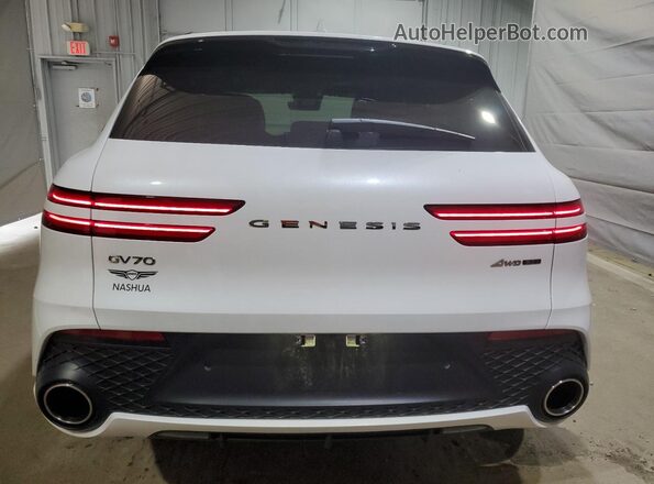5NMMCDTC9SH030106 2025 GENESIS GV70 Белый Вид сзади