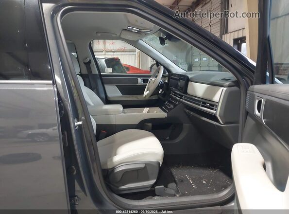 5NMP14GL9RH050377 2024 HYUNDAI SANTA FE Gray წინა სალონის ხედი