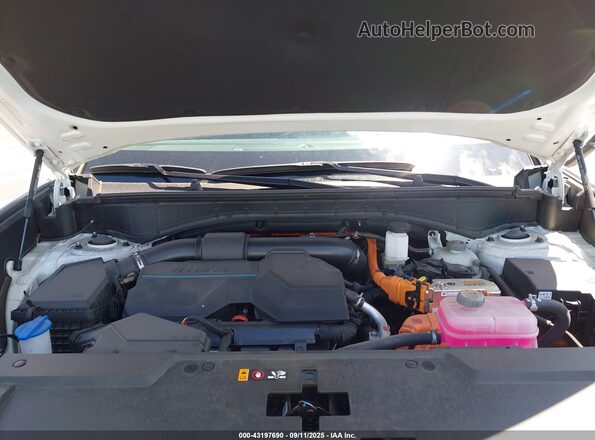 5NMP24G10SH025885 2025 HYUNDAI SANTA FE HYBRID White Вид ззаду