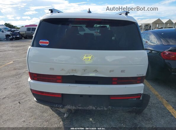 5NMP24G10SH025885 2025 HYUNDAI SANTA FE HYBRID White 