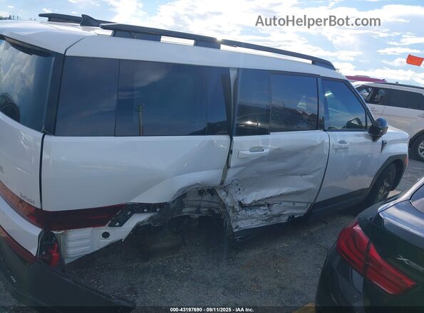 5NMP24G10SH025885 2025 HYUNDAI SANTA FE HYBRID White Вид задньої частини салону