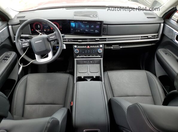 5NMP24GL0SH109898 2025 HYUNDAI SANTA Красный Вид панели приборов