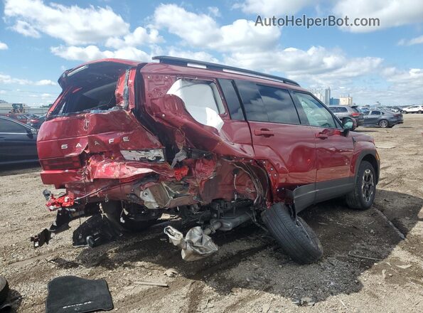 5NMP24GL0SH109898 2025 HYUNDAI SANTA Красный Задняя правая четверть