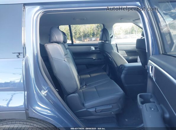 5NMP2DG14SH059635 2025 HYUNDAI SANTA FE HYBRID Blue Widok naklejki z numerem VIN