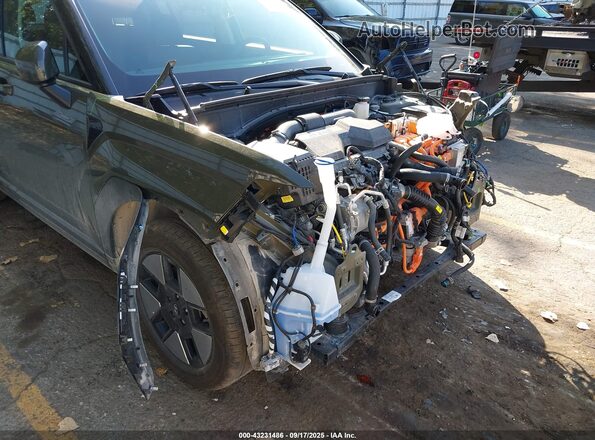 5NMP2DG15RH016092 2024 HYUNDAI SANTA FE HYBRID Green 