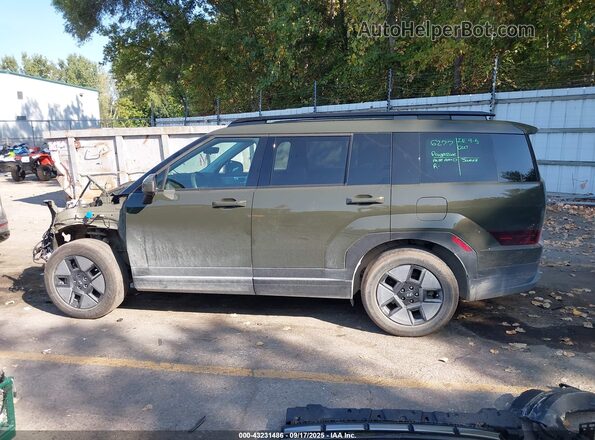 5NMP2DG15RH016092 2024 HYUNDAI SANTA FE HYBRID Green 