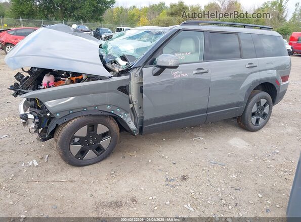5NMP2DG19SH063681 2025 HYUNDAI SANTA FE HYBRID Gray წინა მარცხენა ხედი სამი მეოთხედიდან