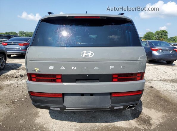 5NMP2DGL2SH101754 2025 HYUNDAI SANTA Gray Հետևի տեսք