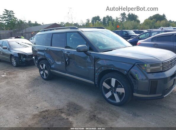 5NMP3DG11RH009038 2024 HYUNDAI SANTA FE HYBRID Gray Widok z przodu
