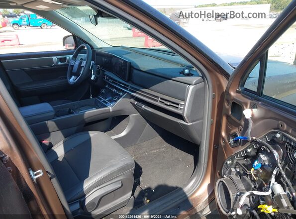 5NMP3DGL2RH050926 2024 HYUNDAI SANTA FE Brown Front interior view