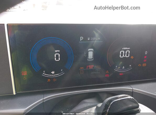 5NMP3DGL8RH020247 2024 HYUNDAI SANTA FE Silver Հետևի նստատեղերի տեսք