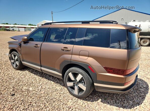 5NMP44GLXRH026192 2024 HYUNDAI SANTA Brown Հետևի ձախ