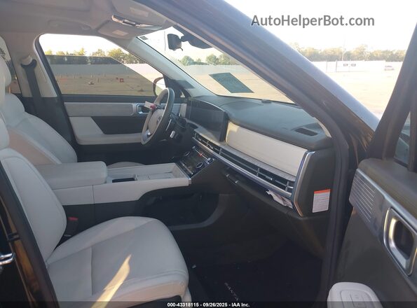 5NMP54G11SH024249 2025 HYUNDAI SANTA FE HYBRID Black Front interior view