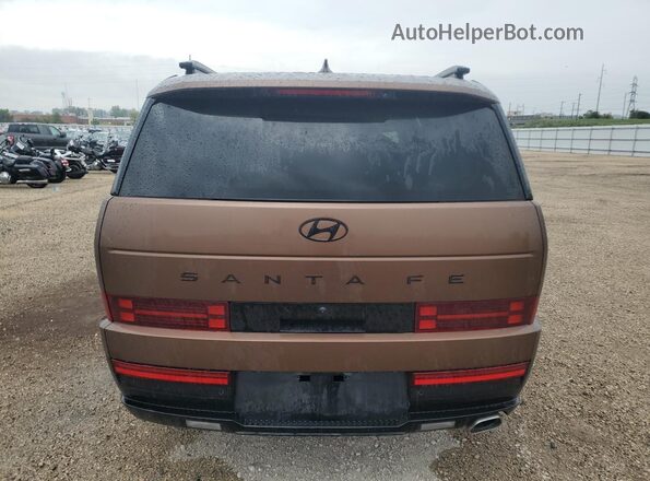 5NMP54GLXRH020809 2024 HYUNDAI SANTA FE CALLIGRAPHY Brown Հետևի տեսք