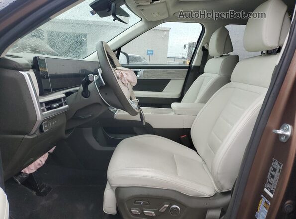 5NMP54GLXRH020809 2024 HYUNDAI SANTA FE CALLIGRAPHY Brown Սալոնի դիմացի տեսք