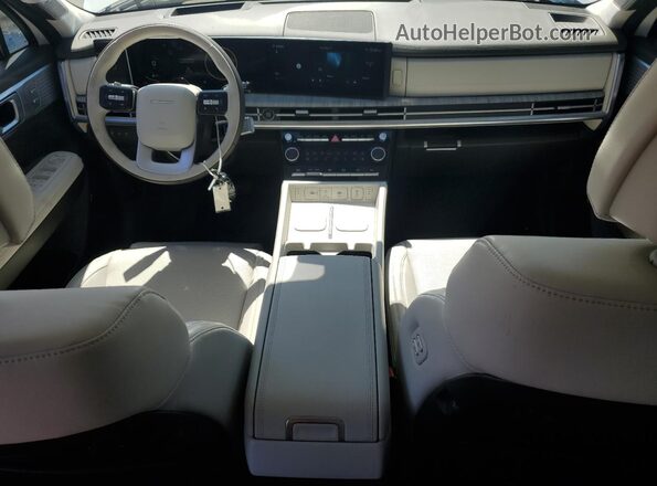 5NMP5DG12RH008877 2024 HYUNDAI SANTA FE CALLIGRAPHY White წინა პანელის ხედი