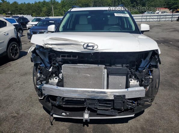 5NMP5DG12RH008877 2024 HYUNDAI SANTA FE CALLIGRAPHY White წინა ხედი