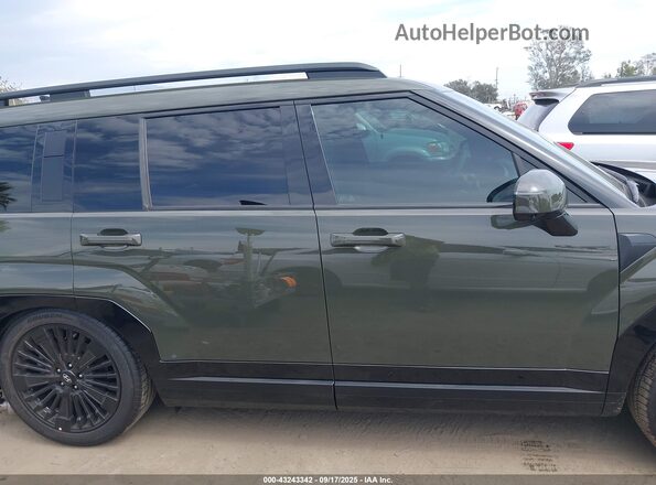 5NMP5DG18SH056518 2025 HYUNDAI SANTA FE HYBRID Green Вид задньої частини салону