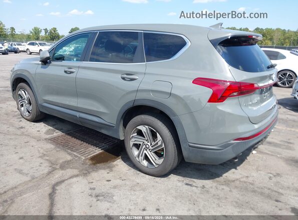 5NMS14AJ3MH316907 2021 HYUNDAI SANTA FE Серый Задняя левая четверть