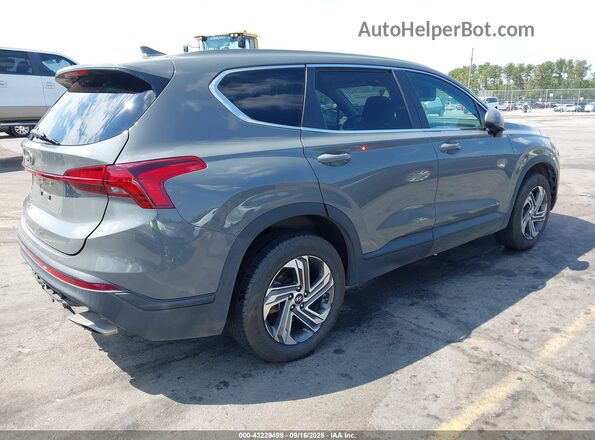 5NMS14AJ3MH316907 2021 HYUNDAI SANTA FE Серый Задняя правая четверть