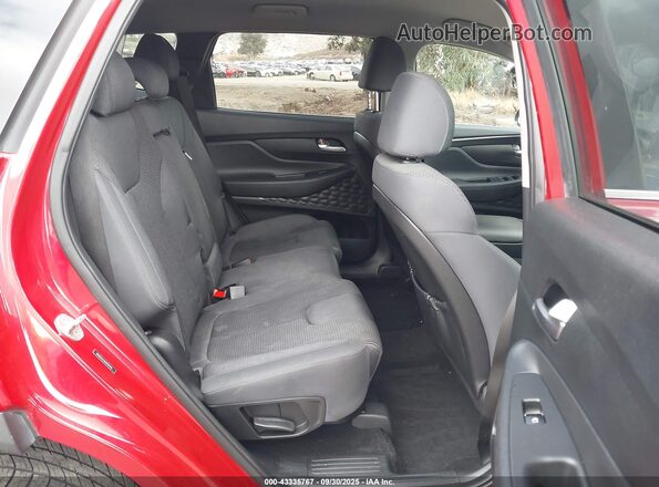 5NMS14AJ5MH334146 2021 HYUNDAI SANTA FE Красный Вид наклейки с VIN-кодом