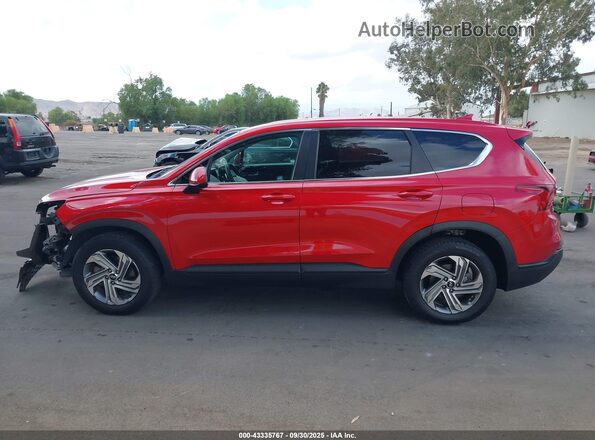 5NMS14AJ5MH334146 2021 HYUNDAI SANTA FE Красный Панорамный вид салона 360°