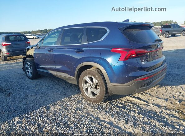 5NMS14AJXMH333428 2021 HYUNDAI SANTA FE Dark Blue Հետևի ձախ