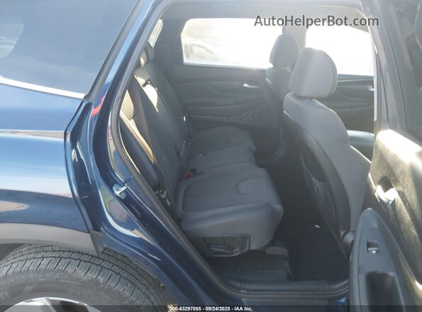 5NMS14AJXMH333428 2021 HYUNDAI SANTA FE Dark Blue VIN կոդի պիտակի տեսք