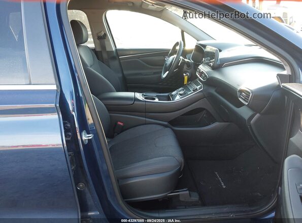 5NMS14AJXMH333428 2021 HYUNDAI SANTA FE Dark Blue Սալոնի դիմացի տեսք