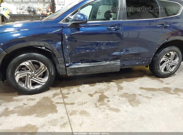 5NMS1DAJ4MH318715 2021 HYUNDAI SANTA FE Blue Widok z przodu