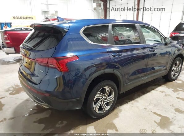 5NMS1DAJ4MH318715 2021 HYUNDAI SANTA FE Blue Tył prawy