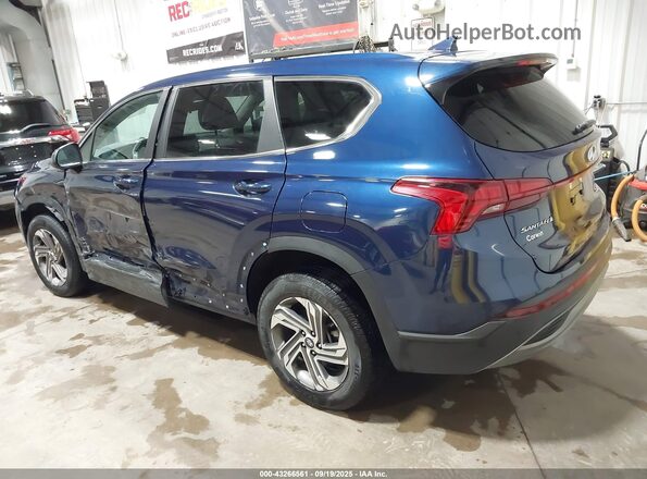5NMS1DAJ4MH318715 2021 HYUNDAI SANTA FE Blue Tył lewy