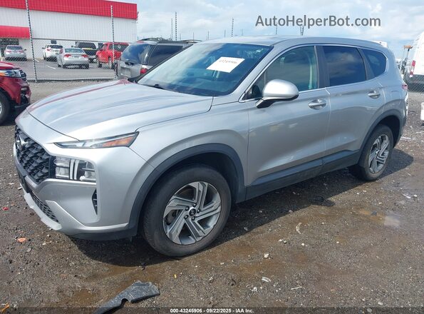 5NMS1DAJ5MH329724 2021 HYUNDAI SANTA FE Silver Vista tres cuartos delantera izquierda
