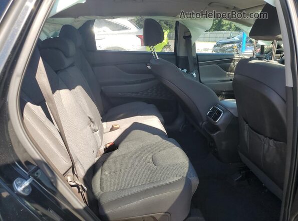 5NMS23AD1KH031220 2019 HYUNDAI SANTA Black Вид задньої частини салону